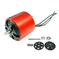 100106 10KW moteur de planche de surf électrique refroidissement par eau moteur à courant continu sans brosse Jet Board aimant Permanent pour la Propulsion sous-marine