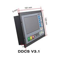 Controlador de Movimiento Independiente ANDUUK DDCS 3 Ejes V3.1, Controlador Offline de 3 Ejes/4 Ejes, Interfaz de Controlador CNC USB