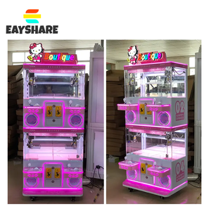 Bán Buôn Tùy Chỉnh Mini Crane Claw Quà Tặng Máy Giá Rẻ Bốn Máy Nghe Nhạc Búp Bê Bắt Crane Claw Máy - Product Image 5