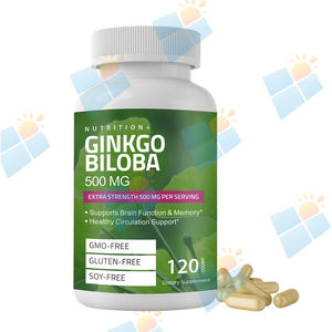 SUNI prezzo all'ingrosso puro naturale estratti vegetali Ginkgo <span class=keywords><strong>Biloba</strong></span> estratto integratore 500mg <span class=keywords><strong>Ginko</strong></span> <span class=keywords><strong>Biloba</strong></span> capsule per adulti - Product Image 1