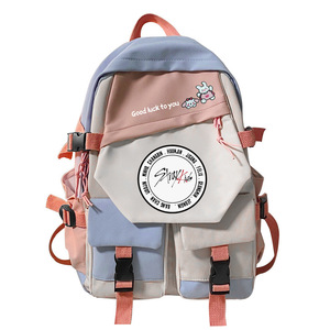 Popular Korean Group Peripheral Backpack New Ins Style Harajuku High School Student Backpack Travel Backpack