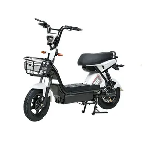 Bicicleta Eléctrica de Dos Ruedas Marca China de Alta Gama, 350w, 30km/h, para Adultos, Cuadro de Aluminio, Batería de 48v, Pantalla LCD, Jiku - Product Image 2