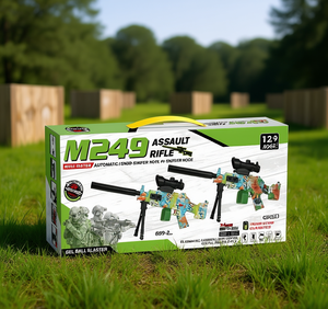 Fusil d'assaut M249 Gel Ball Blaster 0,68 mm Mode Sniper Automatique Jeu de Tir en Plein Air Jouet 559-2 - Product Image 2