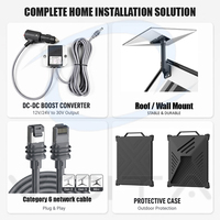 Kit d'installation Starlink pour la maison : Solution de fixation murale ou de toit avec câble Ethernet et accessoires pour la mise en place d'Internet résidentiel – Fournisseur OEM