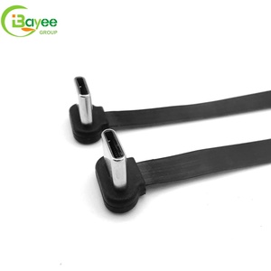 High Precision Durable 3.2 Full Function Cable Type c 0.7mm FPC Flat Cable Usb Male to Male Ultra-thin Cable <b>for</b> Smart Phone - Product Image 2