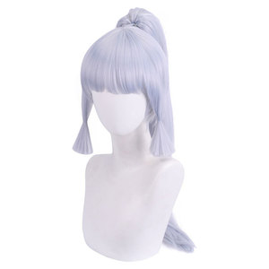 Une perruque de cosplay à queue de cheval unique, inspirée du personnage d'<span class=keywords><strong>Ayaka</strong></span> dans l'original Deity of the Lord Saint Da - Product Image 2