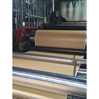Film PVC à grain de bois, membrane sous vide, imperméable, résistant aux rayures, texture profonde en relief pour revêtement de panneaux de meubles