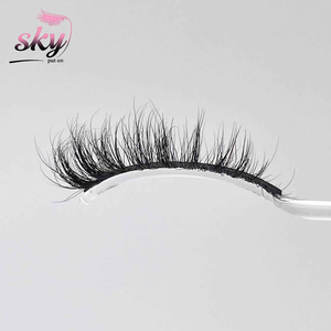 高級リアルミンクラッシュプレミアムソフト3D再利用可能残酷フリー5D防水軽量ウィピーナチュラルルッキングパーティーデイリー - Product Image 6