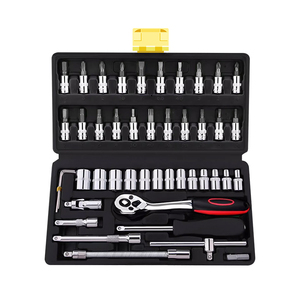 Đa chức năng 46 mảnh ổ cắm cờ lê thiết lập tự động sửa chữa công cụ thiết lập Ratchet cờ lê thiết lập - Product Image 1