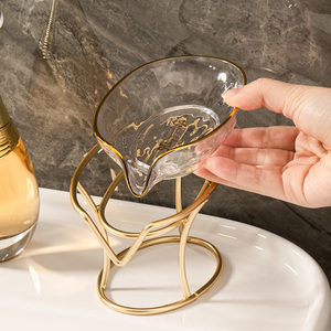 Wholesale Custom Hotel Bathroom Self Drain Soap Dishes Travel Soap Dish with Drain - Product Image 4