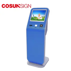 Waterdichte Computer Stand Fabricage Tablet Paspoort Scanner Kiosk Case Met Printer