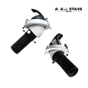 Lampu Proyektor CE Rohs Zoomable 10W 20W 30W 2 kabel 3 kabel 4 kabel 3 Fasa Dapat Dibentuk Dapat Diredupkan CCT COB <span class=keywords><strong>Led</strong></span> Spot <span class=keywords><strong>Track</strong></span> <span class=keywords><strong>Light</strong></span> - Product Image 4