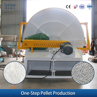 Machine de fabrication d'engrais composé NPK industrielle, ligne de granulation de type disque