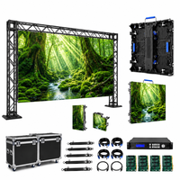 Écran LED de location 500x500mm 500x1000mm avec armoire à verrouillage rapide, garantie 5 ans pour la production scénique événementielle et les tournées