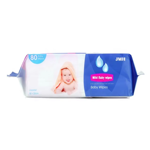 Serviette en <span class=keywords><strong>papier</strong></span> humide personnalisée pour les <span class=keywords><strong>mains</strong></span> biologiques de marque privée dégradable nettoyage de bébé tissu humide lingette humide pour bébé - Product Image 2