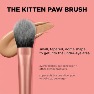 Juego de Brochas de Maquillaje Cosmético con Cerdas Sintéticas Perfectas para Delinear los Dedos, con Punta Cónica para Iluminar y Disimular - Product Image 4