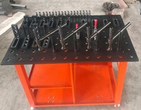 Nouvelle station de soudage haute précision pour table de soudage 3D, plan de localisation d'angle en fonte avec trou de 28 mm, OEM