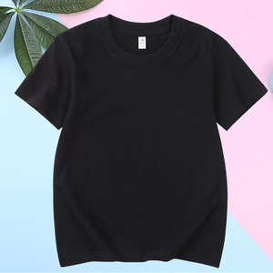 Wholesale Custom Blank Children T-Shirts Plain Printing <strong>Kids</strong> <strong>T-Shirt</strong> Cotton Oversize Girls Boys - Product Image 2