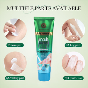 Crème dépilatoire éclaircissante instantanée et indolore en gros, marque privée, crème épilatoire pour l'élimination des poils - Product Image 3