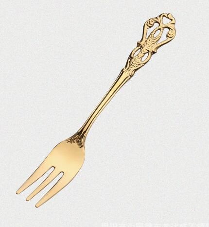 Fourchette en or