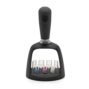 3-Stage <strong>Knife</strong> <strong>Sharpener</strong> - Premium Kitchen <strong>Knife</strong> <strong>Sharpeners</strong> - Adjustable Handheld Manual <strong>Knife</strong> <strong>Sharpeners</strong> by <strong>Sharp</strong> Pebble - Product Image 2