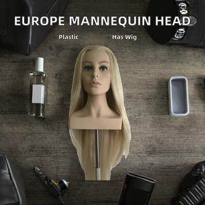 Maniquí <span class=keywords><strong>de</strong></span> Cabeza <span class=keywords><strong>para</strong></span> Entrenamiento con Hombros, Precio <span class=keywords><strong>de</strong></span> Fábrica, Popular entre Peluqueros, Cabeza <span class=keywords><strong>de</strong></span> Maniquí <span class=keywords><strong>de</strong></span> Plástico <span class=keywords><strong>para</strong></span> Maquillaje con <span class=keywords><strong>Cabello</strong></span> Real - Product Image 6