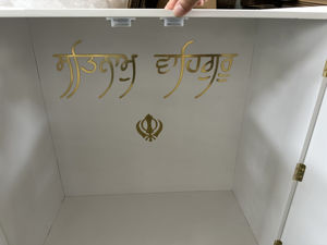 プージャとヒンズー教寺院キャビネット木製プージャ,大型インド木製プージャ家具 - Product Image 5