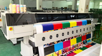 Printer Banner Roll to Roll Format Besar Letop Vinyl Sticker 10 Kaki 3.2M I1600 I3200 XP600 Printer UV Format Lebar