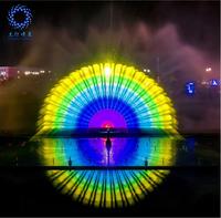 Sistema Comercial de Espectáculos de Cortinas de Agua con Equipo de Luces Láser RGB