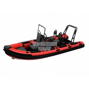 Bateau semi-rigide gonflable Orca français de 580 cm en aluminium et Hypalon, 11 passagers, pour la pêche, le sport et les excursions, à vendre - Product Image 3