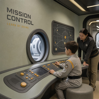 Cité éducative innovante pour enfants : Centre d'apprentissage interactif et académique de grande taille avec équipements de jeux souples commerciaux pour l'intérieur