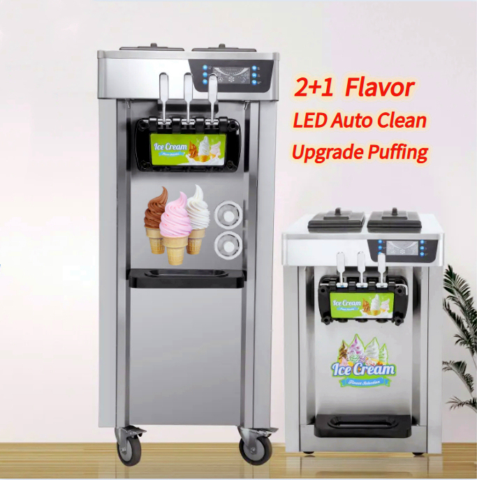 Frozen Yogurt Glace Speiseeis Soft Ice Cream Eis Professionelle-maschine-eiscreme-maschinen Softeis Eismaschine Softeismaschine