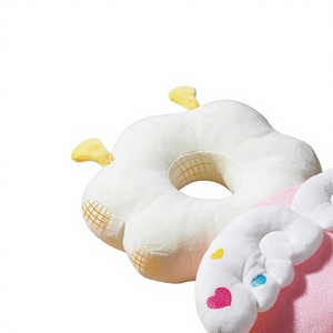 Protezione per la Testa Regolabile Anti-Caduta per Neonati, Supporto di Sicurezza Anti-Impatto per Bambini che Imparano a Camminare, Motivo a Farfalla in Poliestere - Product Image 4