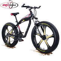 VTT Neuf Tout Suspendu 21 Vitesses 26 Pouces, Vélo des Neiges avec Gros Pneus Large Pour Vente en Gros