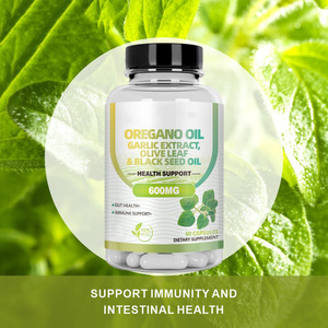 Cápsulas de Gel Suave de Aceite de Orégano Personalizadas de Fábrica, Apoyo Inmunológico, Salud Intestinal, Extracto Herbal, OEM/ODM - Product Image 3