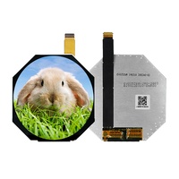 Rjoytek 5 Zoll TFT LCD Panel Benutzerdefinierte Form 1080x1080 Hochauflösender Touchscreen Helligkeitsregelung Kreisförmiges Display-Modul MIPI