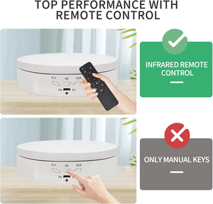 เครื่องวิชวลไลเซอร์ไฟฟ้าอัจฉริยะ3ใน1, แท่นชาร์จ USB หมุนได้360องศาสำหรับถ่ายภาพวิดีโอในสตูดิโอถ่ายภาพ - Product Image 3