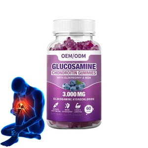 OEM Bonbons pour les os et les articulations Gummies sans sucre Antioxydant pour les articulations <span class=keywords><strong>Glucosamine</strong></span> et calcium Chondroïtine Gummies MSM Suppléments - Product Image 1