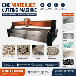 29% de réduction sur les nouveaux produits de découpe à jet d'eau, <span class=keywords><strong>petite</strong></span> machine de découpe à jet d'eau CNC pour verre - Product Image 1