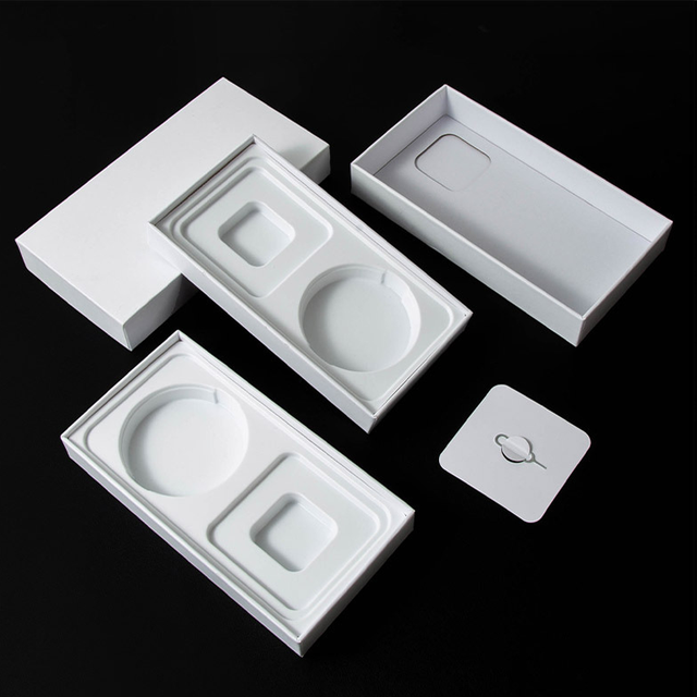 Empty Box Phone Packing Box for iPhone 7 8 Plus X XS 11 12 13 14 16 Pro Max 17Air Wrap Universal White Box 18 Empty Package