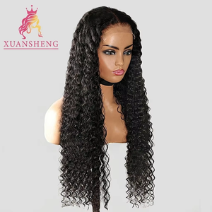 Peluca de Cabello Humano Brasileño al por <span class=keywords><strong>Mayor</strong></span> de Fábrica, 100% Cabello Virgen Remy, Larga, con Cierre de Encaje Transparente 5*5 HD - Product Image 3