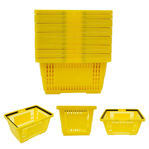 <span class=keywords><strong>Cesta</strong></span> de Compras de Plástico para Supermercado, <span class=keywords><strong>30</strong></span> Litros de Volumen, Duradera, Precio al por Mayor Disponible - Product Image 2