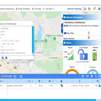 Sistema de Software de Control y Rastreo Remoto del Estado del Bloqueo GPS para Rastreadores GPS de Seguridad de Carga