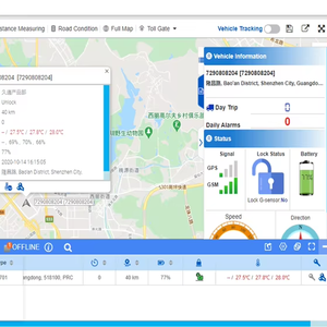 Sistema de Software de Control y Rastreo Remoto del Estado del Bloqueo GPS para Rastreadores GPS de Seguridad de Carga - Product Image 2