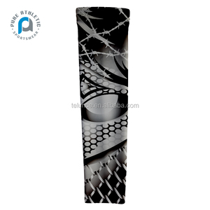 Manicotti Protettivi Personalizzati con Grafica Atletica Unisex, Protezione UV, Tatuaggio Temporaneo per Esterni - Product Image 6