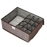 Boîte de rangement avec couvercle de style tiroir pour la maison, boîte de rangement pour vêtements pour étudiants en dortoir