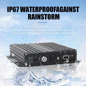 Sistema de Cámara Impermeable para Montacargas 4G GPS WiFi 4 Canales 1080P, Grabadora de Video Móvil MDVR, Cámara de Marcha Atrás para Autobús y Seguridad Infantil - Product Image 4