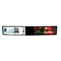 Radio Android 14.0 Versátil con Pantalla Dual Interactiva de 12.3 Pulgadas, 4+64GB, Carplay, 4G, WIFI, BT, GPS, FM, AM, Reproductor de DVD
