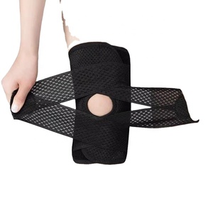 Soulagement ménisque déchirure réglable soutien du genou pour la douleur au genou femmes et hommes sport ouvert rotule genouillères coussinets de Gel rotule - Product Image 2