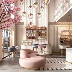 ออกแบบตกแต่งภายในร้านเบเกอรี่ ขนมหวาน ร้านกาแฟ พร้อมเฟอร์นิเจอร์โชว์สินค้า ตกแต่งครบห้อง ปรับแต่งได้ตามต้องการ ตู้โชว์กระจก ตกแต่งร้านกาแฟ - Product Image 6